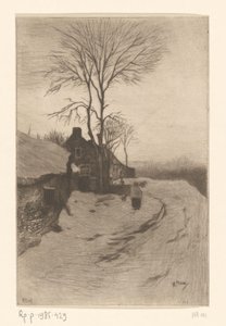 Granjas a lo largo de una carretera con árboles desnudos
Hiver (título original)