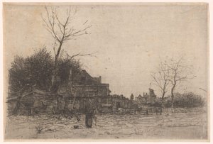 Anciana en un campo cerca de una granja
La Cabane de Philip Zilcken