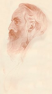 Estudio de Perfil, c1921 de Philip de László