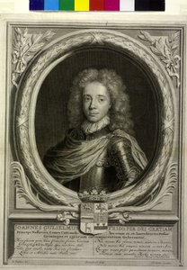 Conde de Nassau-Diez Johann William Friso (imprimir) de Philip van Gunst