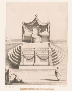 Trono de cobre de Salomón Sillas de cobre de Salomon (título sobre objeto)