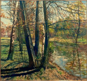 Primavera en el Hasengraben de Philipp Franck