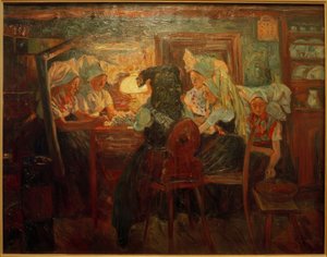A la luz de la lámpara de Philipp Franck