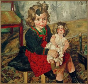 Niño con muñeca de Philipp Franck