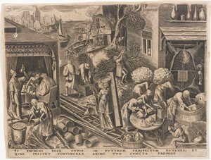 Prudentia Prudencia de Las Siete Virtudes, 1559