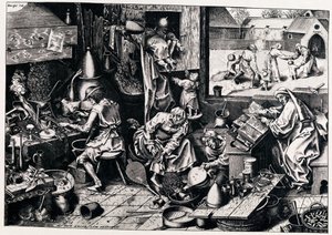 El alquimista, 1558