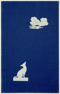 Un perro aullando a la luna de Philipp Otto Runge