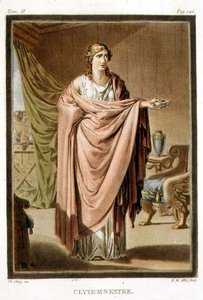Clitemnestra, vestuario para 