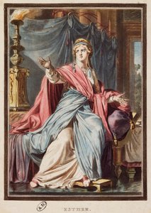 Esther, vestuario para Esther de Jean Racine, de Philippe (after) Chery