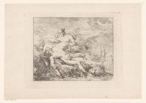 Diana y Endymion de Philippe Auguste Hennequin