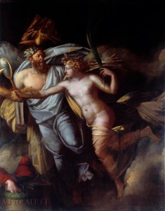 Revolución Francesa: “El triunfo del pueblo francés el 10 de agosto” Alegoría del día 10 de agosto de Philippe Auguste Hennequin