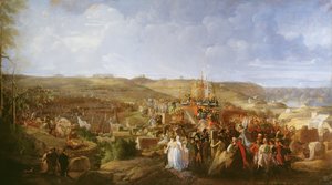 Napoleón en un campamento en Boulogne distribuyendo la Cruz de la Legión de Honor, 16 de agosto de 1804