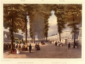 Le Jardin des Plantes - en "Promenade dans Paris et ses environs" de Philippe Benoist