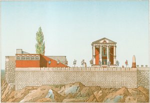 Templo de Cora, restaurado por Labrouste de Philippe Benoist