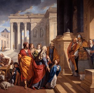 La Presentación de la Santísima Virgen María de Philippe de Champaigne