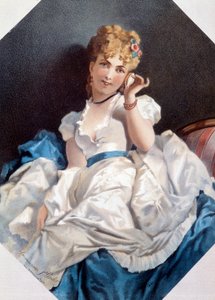 La mujer en la concha de Philippe Jacques Linder