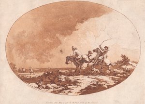 Un día ventoso de Philippe Jacques de Loutherbourg