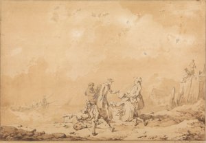 Contrabandistas de Philippe Jacques de Loutherbourg
