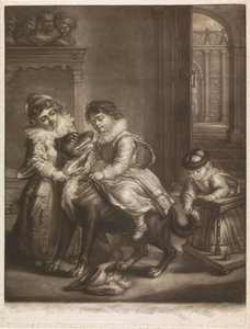 Tres hijos de Rubens de Philippe Joseph Tassaert