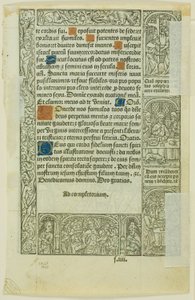 Muerte de la Virgen, del Libro de Horas