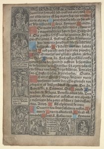 Página del "Libro de Horas" de Philippe Pigouchet