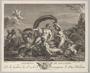 El Triunfo de Galatea de Philippe Triere