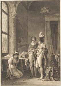Joconde: El perdón de Philippe Triere after Jean Baptiste Mallet