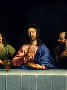 La Cena (La pequeña cena) (detalle)