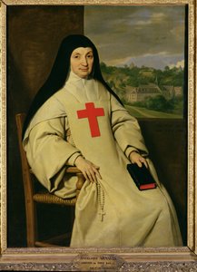 Madre Angélica Arnauld (1591-1661) Abadesa de Port-Royal, 1654