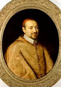 Retrato del Cardenal de Bérulle (1575-1629) de Philippe de Champaigne