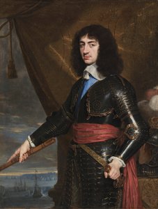 Retrato del rey Carlos II de Inglaterra de Philippe de Champaigne