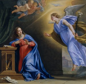 La Anunciación, ca. 1644
