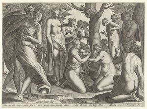Nacimiento de Adonis La historia de Adonis (título de la serie)