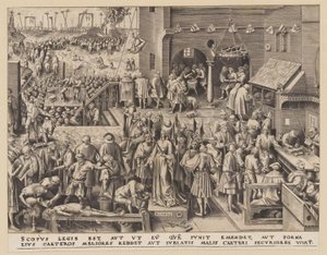 Justicia, de Las Siete Virtudes de Philips Galle