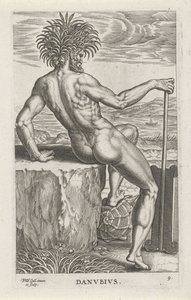 Danubio Danvbivs (título sobre el objeto) Rivier- en zeegoden (título de la serie) Elegantes retratos de los semidioses marinos y los leones marinos (título de la serie)