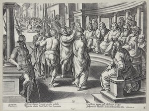 San Pablo ante los sumos sacerdotes