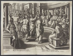 San Pablo ante los sumos sacerdotes