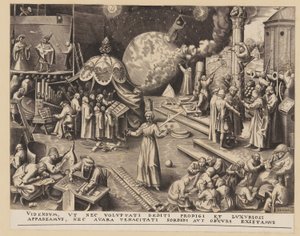 Templanza, de Las Siete Virtudes de Philips Galle