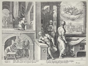 La visión de San Pedro de Philips Galle