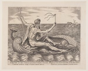 El agua, de Los cuatro elementos de Philips Galle