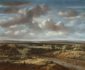 Paisaje fluvial de Philips Koninck