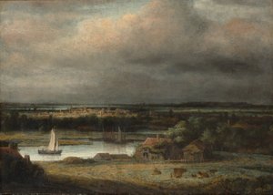 Paisaje de Río Ancho, c.1648-49 de Phillips de Koninck