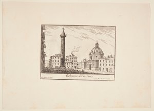 Danés: Columna Trajana. 1. Iglesia de S. Maria de Fornari