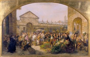 Mercado de Covent Garden, 1864 de Phoebus Levin