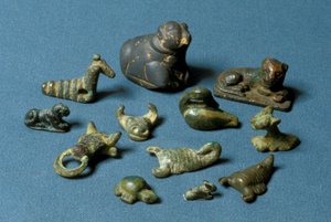 Pesas (metal) de Phoenician