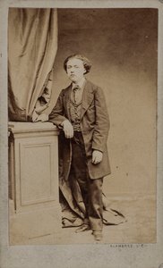 Retrato del compositor Louis Diémer 1843-1919, c. 1875 de Photo studio Alphonse and Cie.