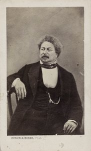 El autor Alexandre Dumas padre 1802-1870, 1870 de Photo studio Duroni and Murer.