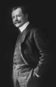Retrato del compositor Franz Lehár 1870-1948 de Photo studio E. Bieber.