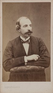 Retrato del compositor Émile Jonas 1827-1905 de Photo studio Legé and Bergeron.