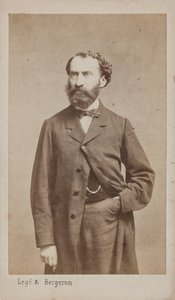 Retrato del Compositor Prosper Pascal 1825-1880, c. 1875 de Photo studio Legé and Bergeron.